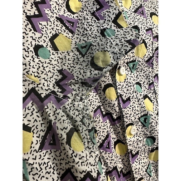 Geometric 1999 Black Jack Brand Screech Save By The Bell Shirt Size‎ L Vintage - Picture 4 of 10